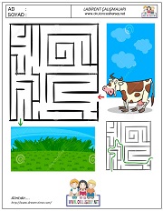 anasınıfı Labirent Bulmaca